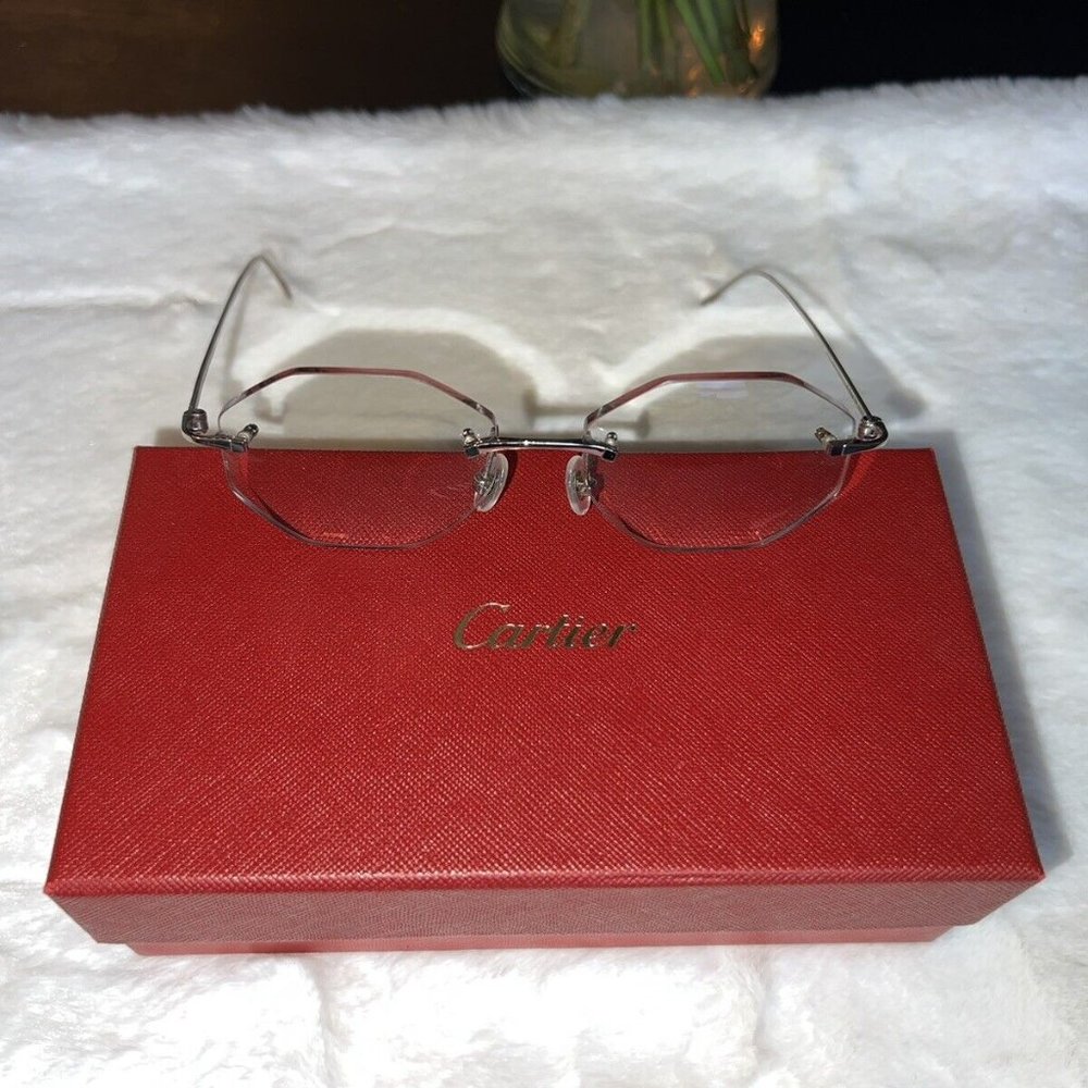 Cartier Sunglasses (Authentic Cartier Eyewear) 18k Gold CT0095S-002 P00E13EZ  Pr